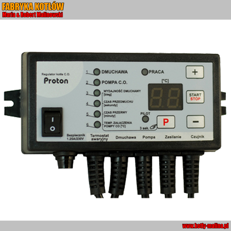 Regulator temperatury kotła, sterownik Proton