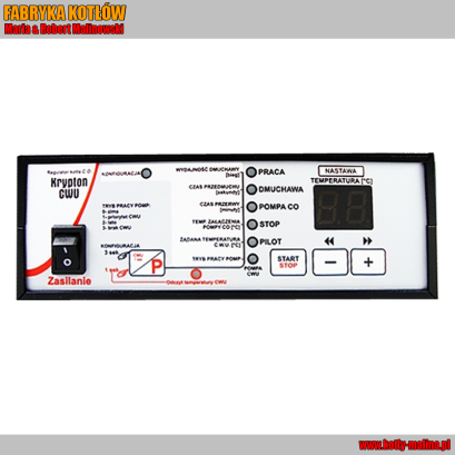 Regulator temperatury kotła, sterownik Krypton c.w.u.
