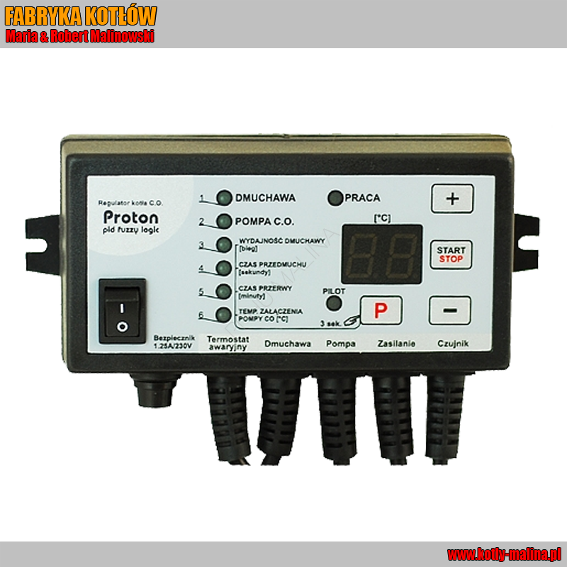 Regulator temperatury kotła, sterownik Proton PID