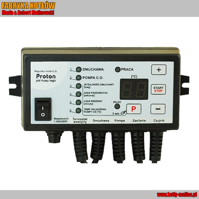 Regulator temperatury kotła, sterownik Proton PID