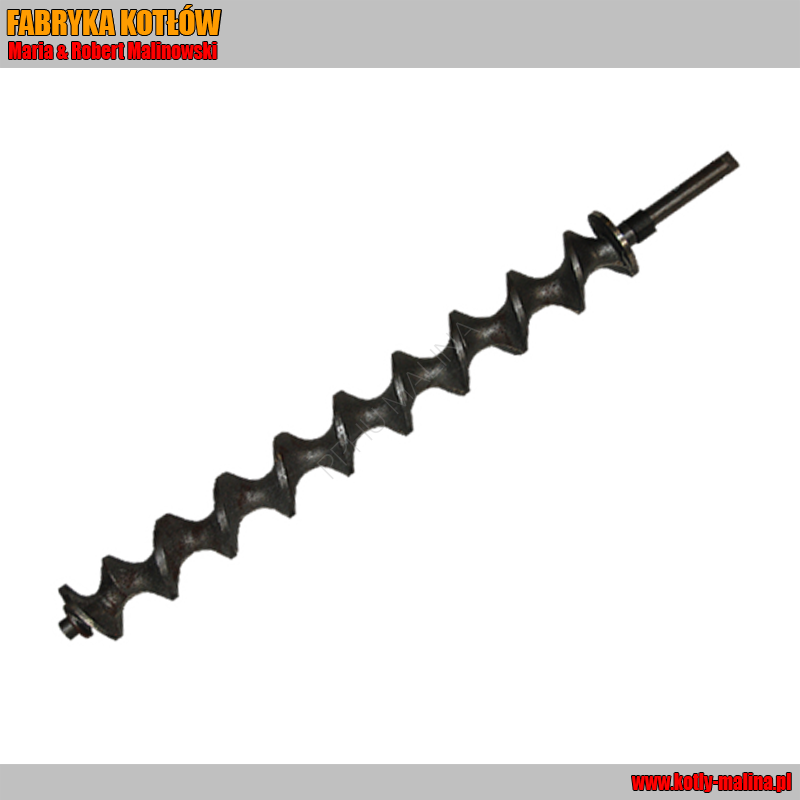 Ślimak żeliwny do podajnika opału stałego 25 kW